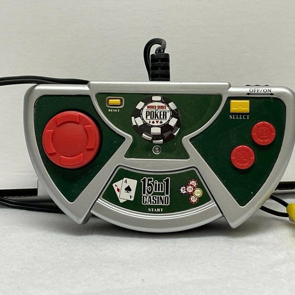 World Series of Poker 15-in-1 Casino TV Plug It & Play Arcade - Picture 1 of 5